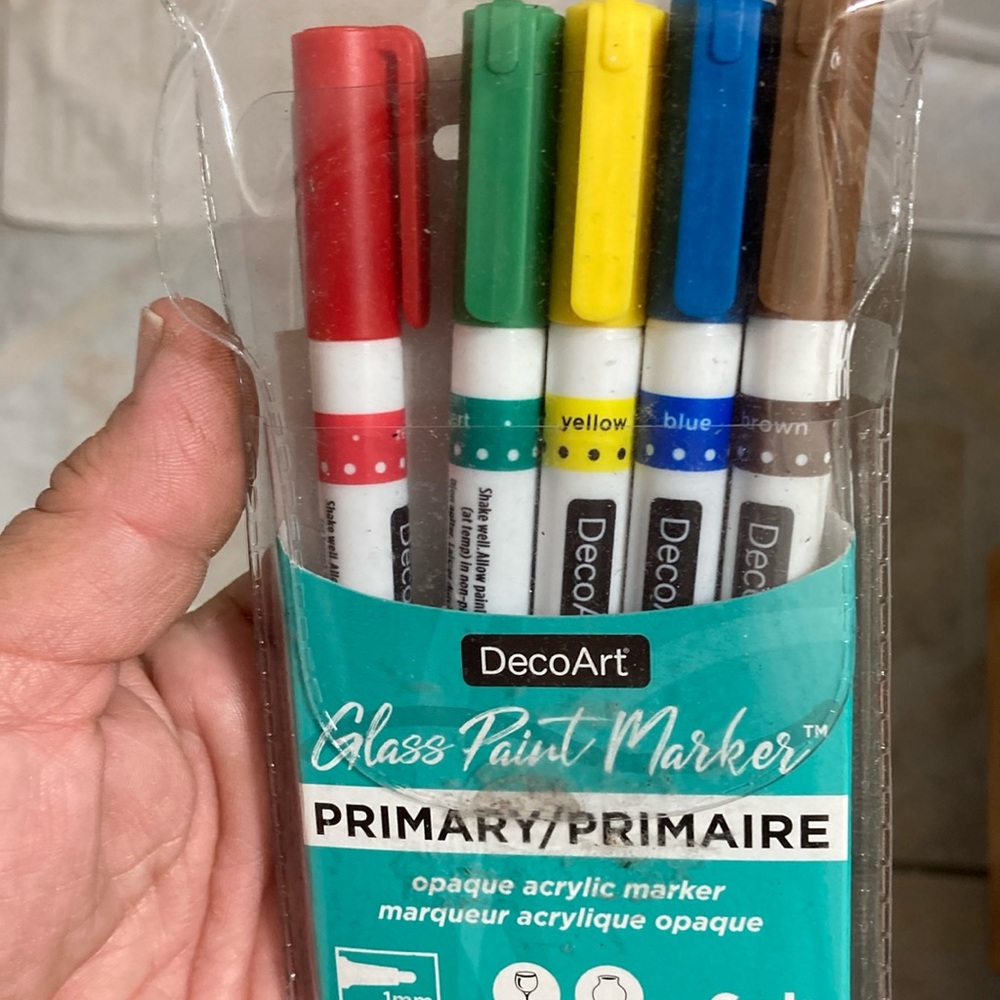 Glass paint markets NWT